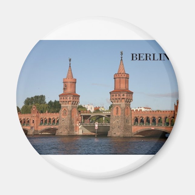 Imã Alemanha Berlin Oberbaumbrucke (Rua.K.) (Frente)