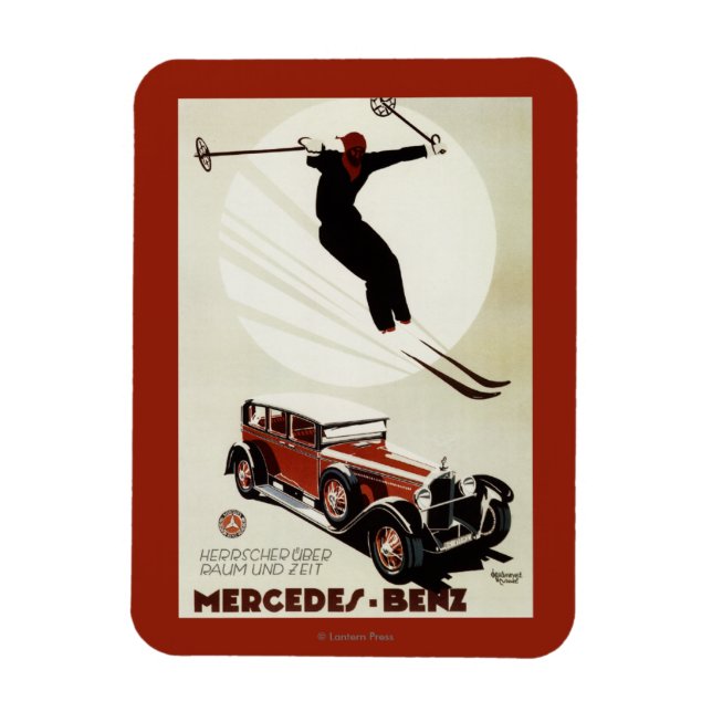 Ímã Alemanha - Skier Jumping (Vertical)