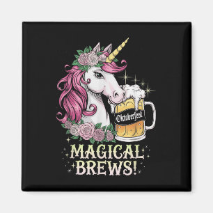 Imã Alemão Unicórnio Mágico Quebra Cerveja Engraçado