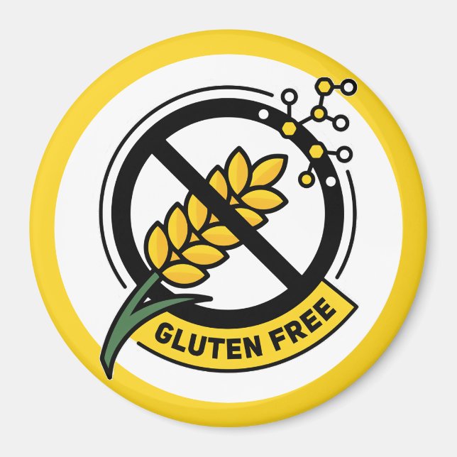 Imã alergênico sem glúten (Frente)