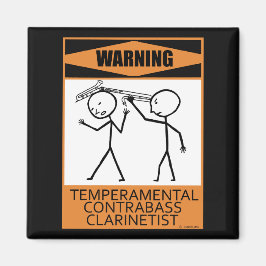 Imã Alerta contra Clarinetista