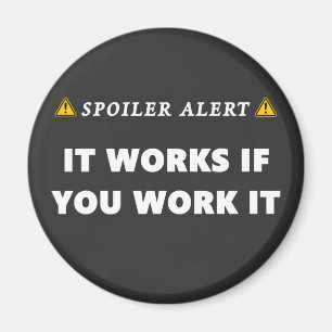 Imã Alerta do Spoiler Funciona Engraçado Cotação de