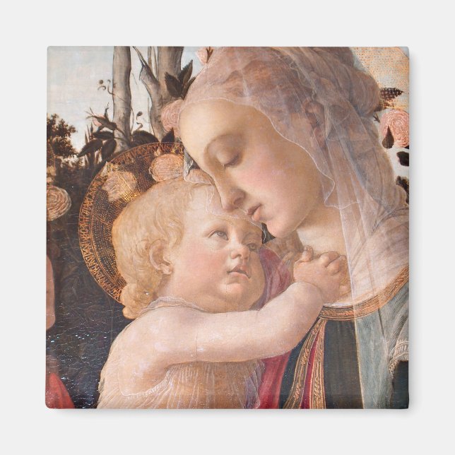 Imã Alessandro Botticelli é A Virgem e a Criança (Frente)