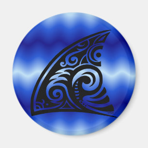 Imã Aleta tribal do tubarão da arte