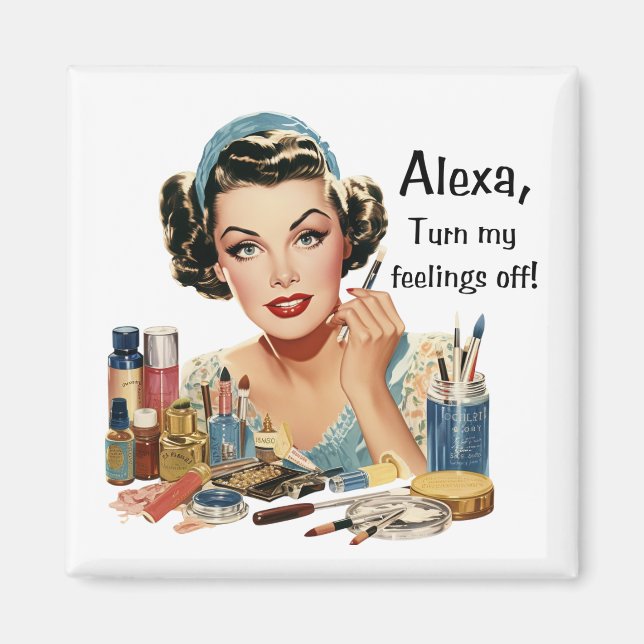 Imã Alexa, Desligue meus sentimentos do Magnet (Frente)