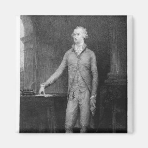 Imã Alexander Hamilton, após a pintura de 1792