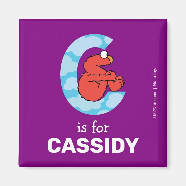 Imã Alfabeto do Elmo | N Nuvens (Frente)