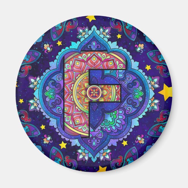 Imã Alfabeto F (Frente)