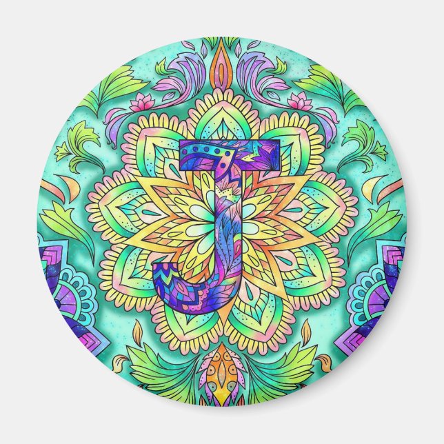 Imã Alfabeto J (Frente)