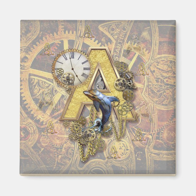 Imã Alfabeto, Monograma A (Frente)