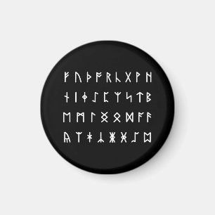 Imã Alfabeto Runic [Futhorc]