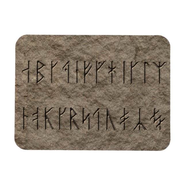 Ímã Alfabeto Viking (Horizontal)