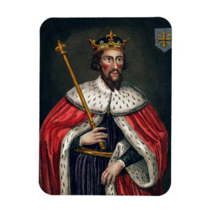 Ímã Alfred o excelente (849-99), após uma pintura no