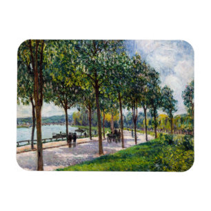 Ímã Alfred Sisley - Alamedas de Castanheiras
