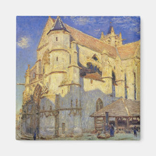 Imã Alfred Sisley Igreja no Moret, Clima Sapado