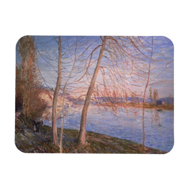 Ímã Alfred Sisley | Manhã De Inverno (Horizontal)
