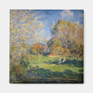 Imã Alfred Sisley - O Jardim de Hoschede, Montgeron