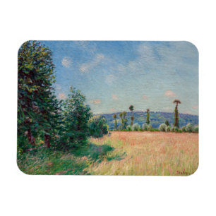 Ímã Alfred Sisley - Prados de Sahurs ao Sol da Manhã