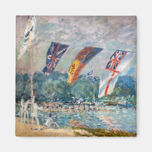 Imã Alfred Sisley - Regata em Molesey