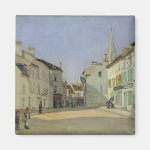 Imã Alfred Sisley Rua de la Chaussee em Argenteuil