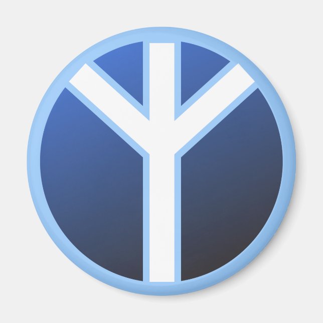 Imã Algiz Rune (Frente)