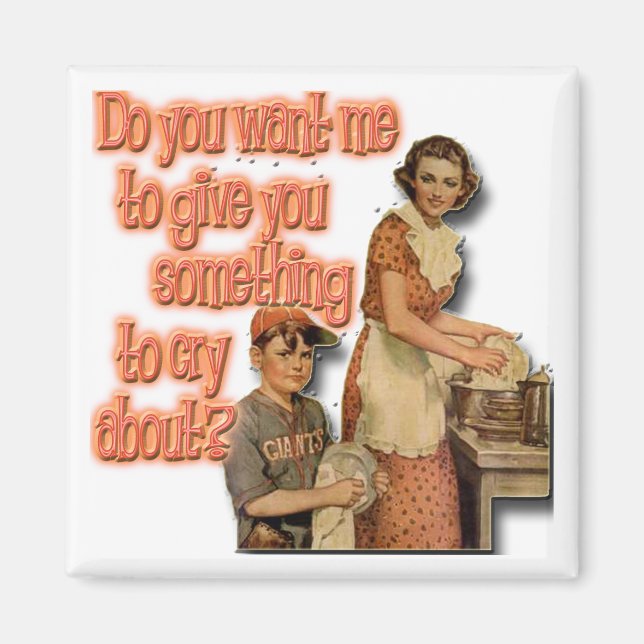 Imã Algo para Chorar sobre o Magnet (Frente)