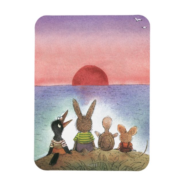 Ímã Algo Vermelho (Vertical)