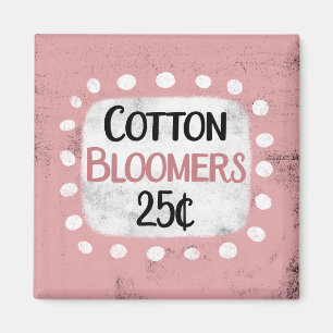 Imã Algodão Bloomer 25 Centavos Magnet Frigorífico
