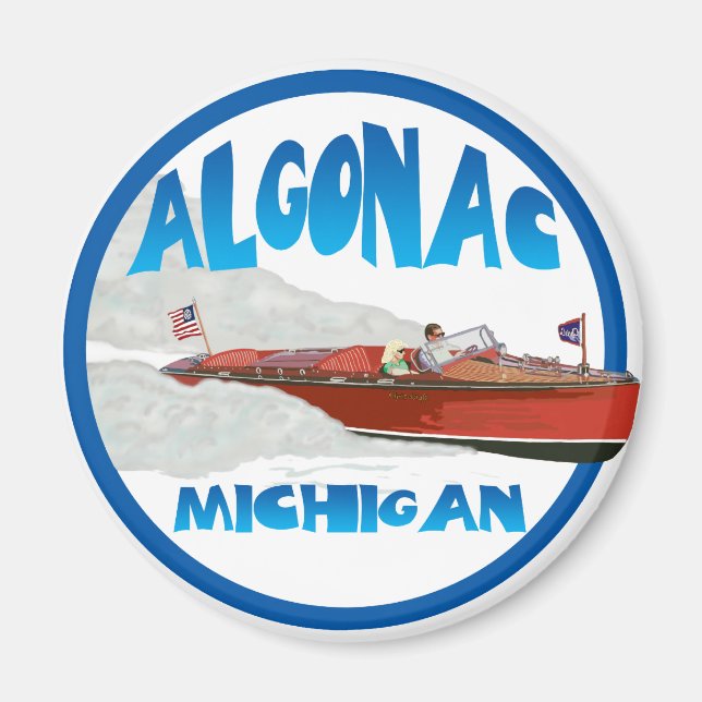 Imã Algonac Michigan (Frente)