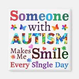 Imã Alguém com AUTISMO me faz sorrir