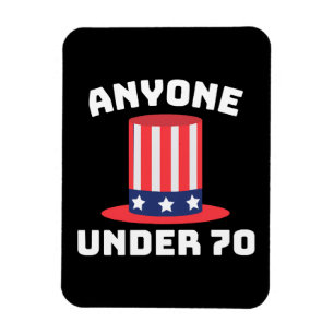 Ímã Alguém com menos de 70 anos para o Presidente dos 