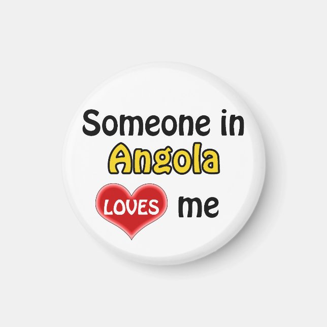 Imã Alguém em Angola me ama (Frente)