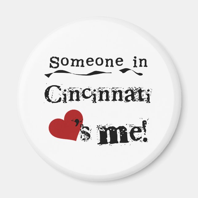 Imã Alguém em Cincinnati (Frente)