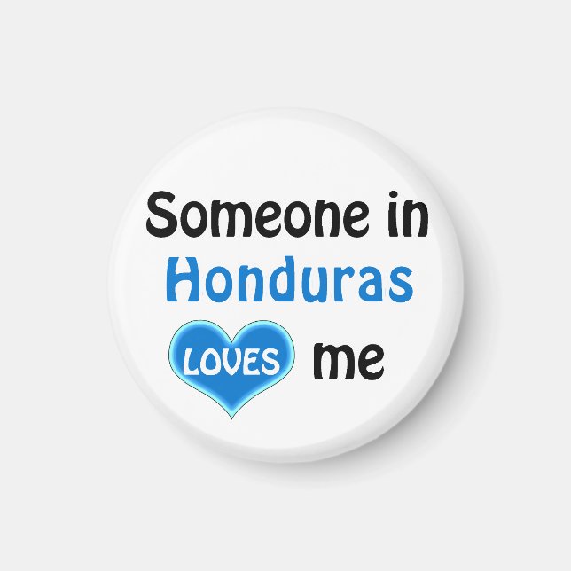 Imã Alguém em Honduras me ama (Frente)