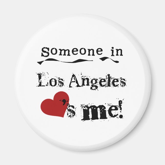 Imã Alguém em Los Angeles (Frente)