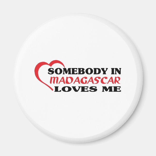 Imã Alguém em Madagascar me ama (Frente)