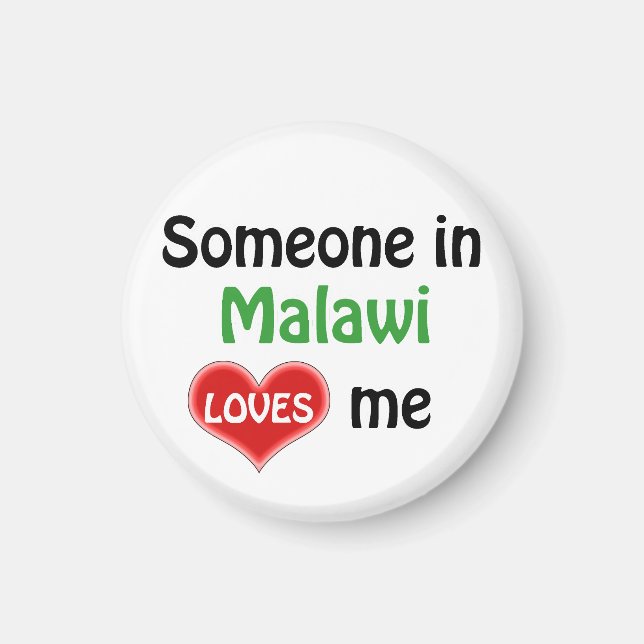 Imã Alguém em Malawi me ama (Frente)