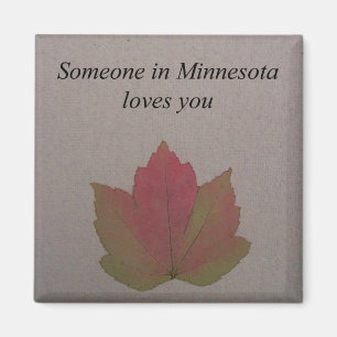 Imã Alguém em Minnesota ama-o ímã