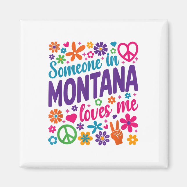 Imã Alguém Em Montana Me Ama _1 (Frente)