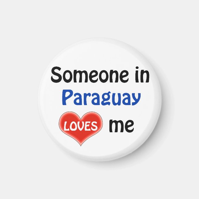 Imã Alguém em Paraquay me ama (Frente)