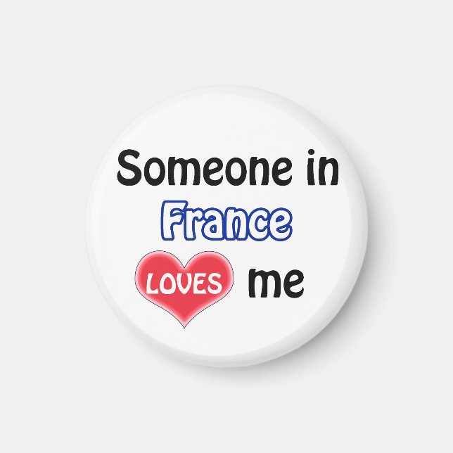 Imã Alguém na França me ama (Frente)