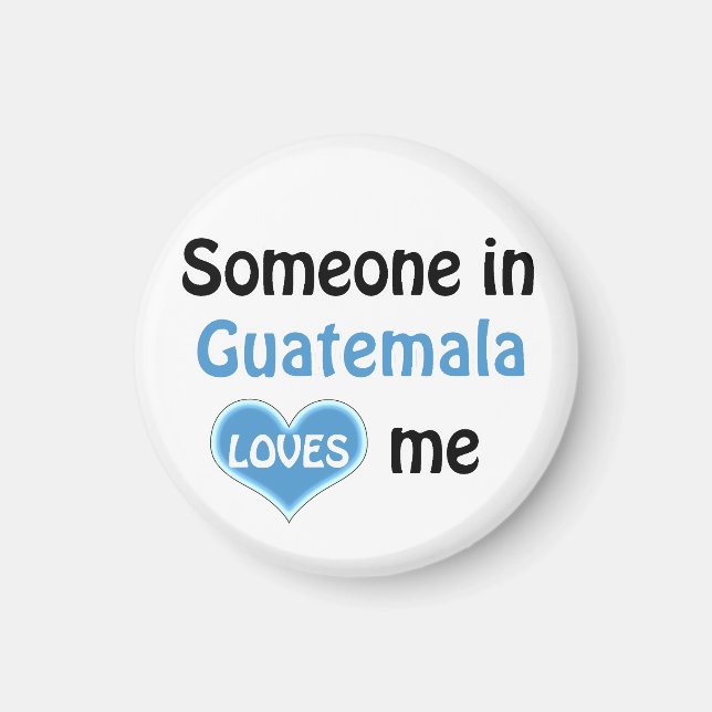 Imã Alguém na Guatemala me ama (Frente)
