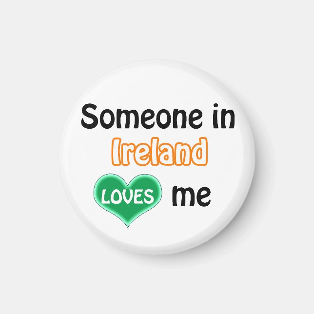 Imã Alguém na Irlanda me ama (Frente)
