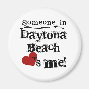 Imã Alguém na praia de Daytona