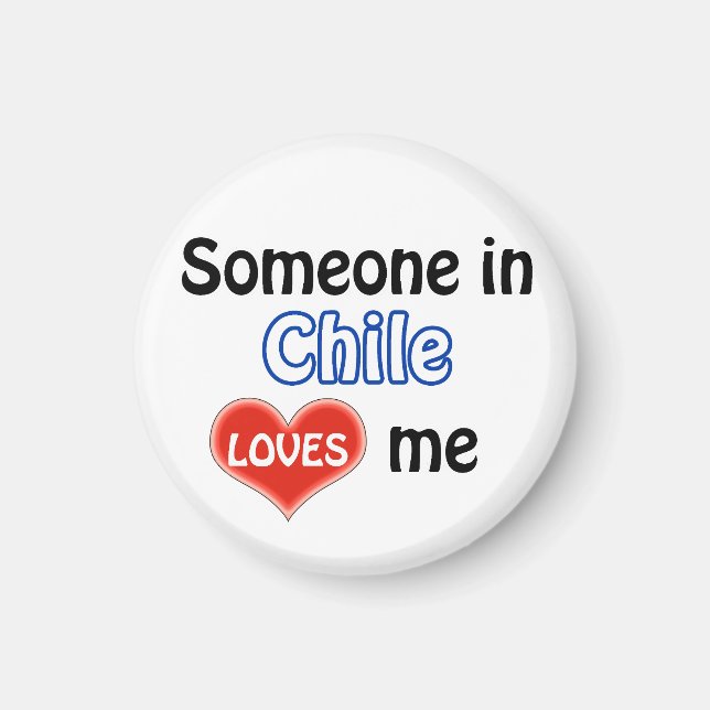 Imã Alguém no Chile me ama (Frente)