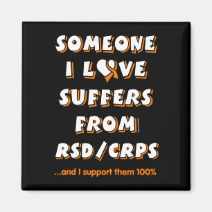 Imã Alguém que eu amo...RSD/CRPS Magnet