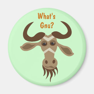 Imã Algum Gnu de Stuff_Gary Gnu_What do Gnu?