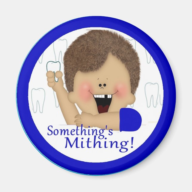 Imã Alguma coisa está se mexendo, garoto (Frente)