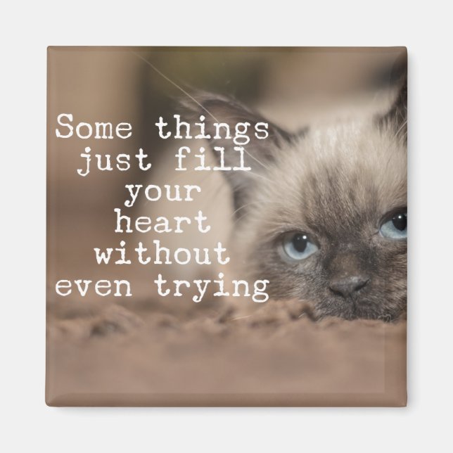 Imã Algumas Coisas Enchem Seu Coração (Frente)