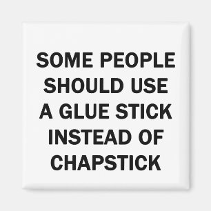 Imã Algumas Pessoas devem usar um adesivo cola